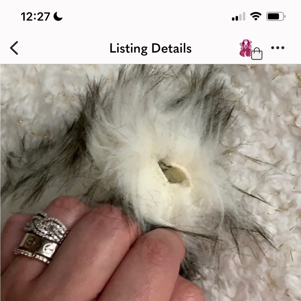 Mink Key Ring Chain - Picture 4 of 5